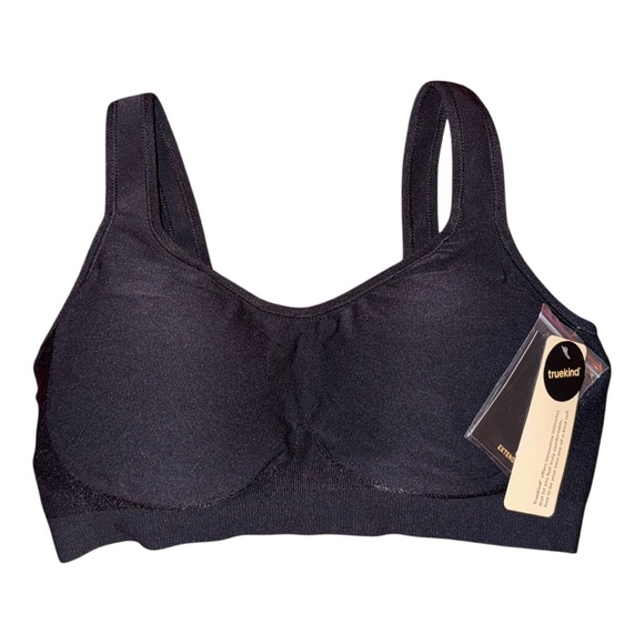 True Kind Black Women's Bra Size Large New - Picture 3 of 7